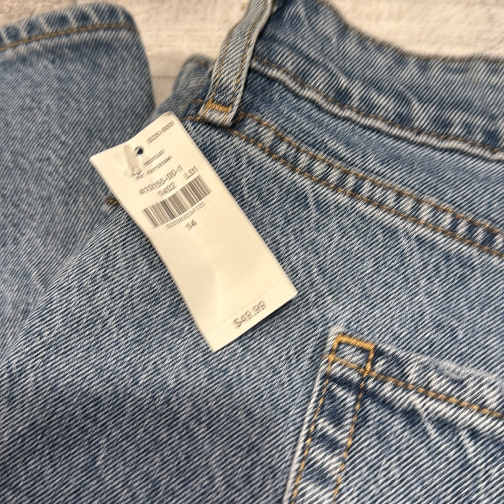 Women’s Old Navy Sky-Hi Wide Leg extra high rise jeans size 14 - Picture 6 of 15